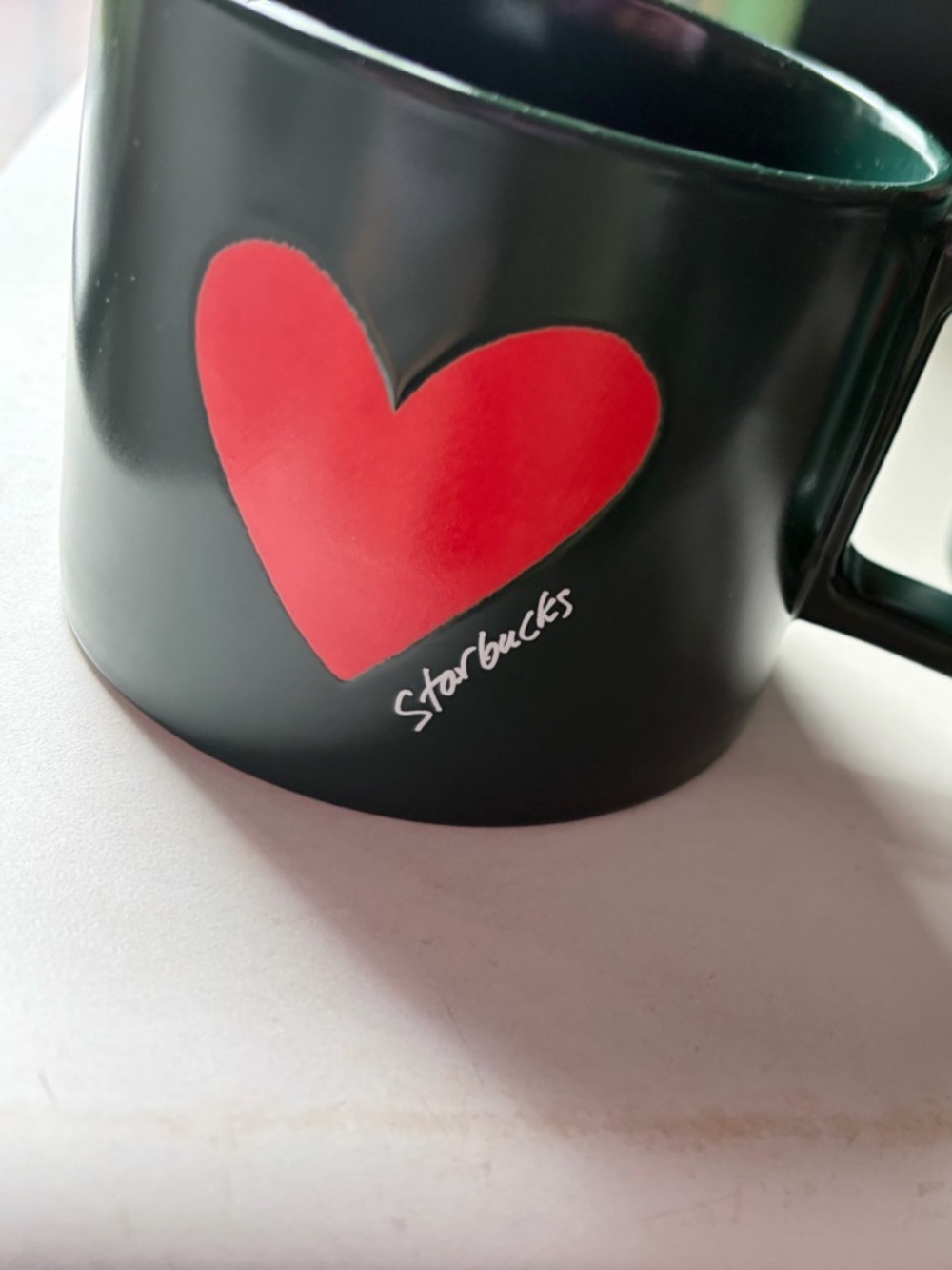 Starbucks Dark Green Ceramic Mug. Item can also be picked up in person.